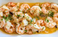 Gambas al ajillo: aromas del mar.