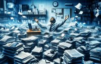 Organizar y ordenar los documentos en casa.